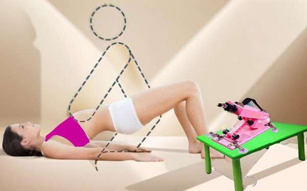 Quan hệ kiểu cây cầu bằng máy thủ dâm Machine Gun